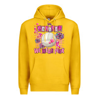 Lemon in october we wear pink volleyball Premium Hoodie - AdoDesignShop