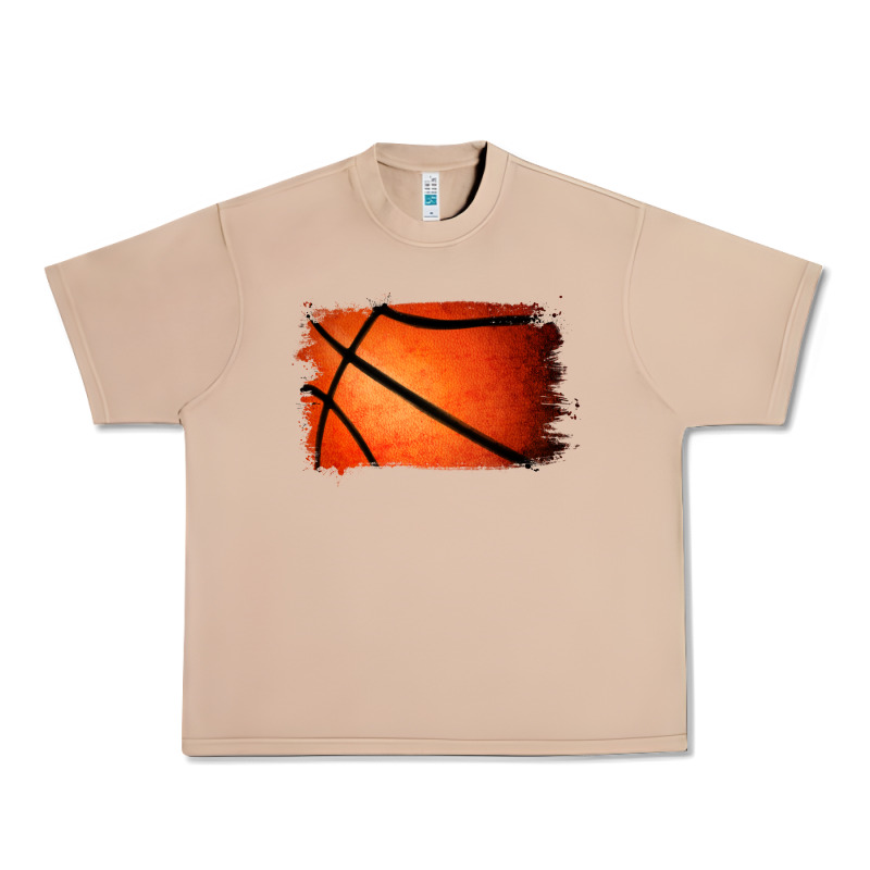 Basketball Brushstroke Urban Heavy Tee by RanaPortraitStore | Teevron