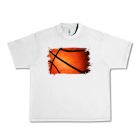 Lunar Rock Basketball Brushstroke Urban Heavy Tee - RanaPortraitStore