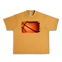 Peanut Butter Basketball Brushstroke Urban Heavy Tee - RanaPortraitStore