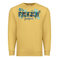 Antique Gold It's Freezin Season Winter Premium Sweatshirt - RanaPortraitStore