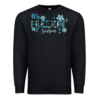 Black It's Freezin Season Winter Premium Sweatshirt - RanaPortraitStore