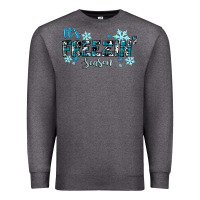 Charcoal Heather It's Freezin Season Winter Premium Sweatshirt - RanaPortraitStore
