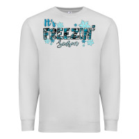 Dove Grey It's Freezin Season Winter Premium Sweatshirt - RanaPortraitStore