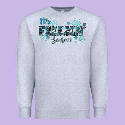 Premium Sweatshirt It's Freezin Season Winter