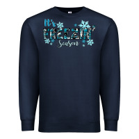 Navy It's Freezin Season Winter Premium Sweatshirt - RanaPortraitStore