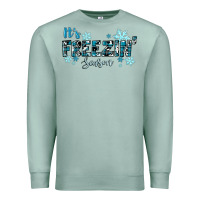 Seafoam It's Freezin Season Winter Premium Sweatshirt - RanaPortraitStore