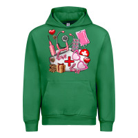 Emerald nurse  valentines day love Urban Hoodie - AdoDesignShop