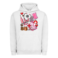 Pigment Lunar Rock nurse  valentines day love Urban Hoodie - AdoDesignShop