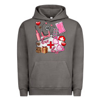 Pigment Tornado nurse  valentines day love Urban Hoodie - AdoDesignShop