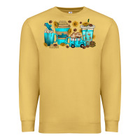 Antique Gold truck coffee cups Premium Sweatshirt - texasbilliewilder