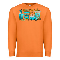 Carrot truck coffee cups Premium Sweatshirt - texasbilliewilder