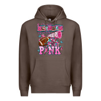 In October We Wear Cheer Pink Football Premium Hoodie | Teevron