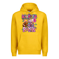 Lemon in october we wear cheer pink football Premium Hoodie - AdoDesignShop