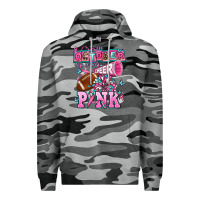 Slate Camo in october we wear cheer pink football Premium Hoodie - AdoDesignShop