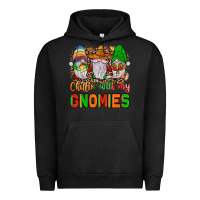 Pigment Black mexico chillin' with my gnomies Urban Hoodie - JahusDesignShop