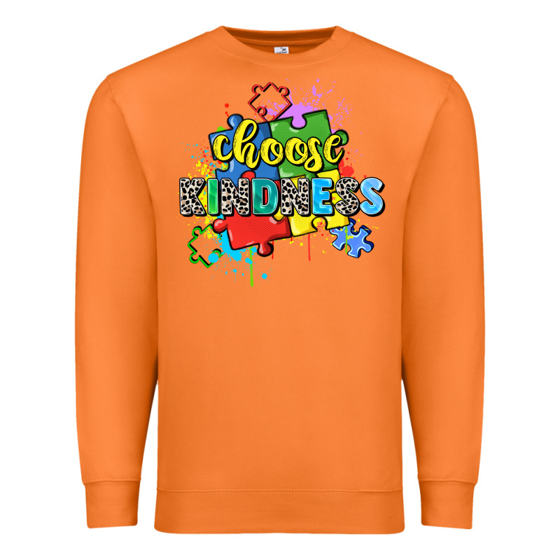 Choose Kindness Premium Sweatshirt by Zillion Design Studio | Teevron