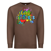 Chestnut choose kindness Premium Sweatshirt - Zillion Design Studio