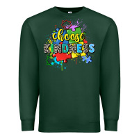 Sports Green choose kindness Premium Sweatshirt - Zillion Design Studio
