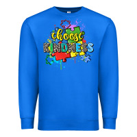 True Royal choose kindness Premium Sweatshirt - Zillion Design Studio