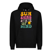 Black sun shine state of mind Premium Hoodie - JahusDesignShop