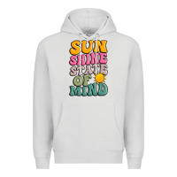 Dove Grey sun shine state of mind Premium Hoodie - JahusDesignShop