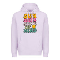 Lilac sun shine state of mind Premium Hoodie - JahusDesignShop