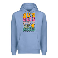 Colony Blue sun shine state of mind Premium Hoodie - JahusDesignShop