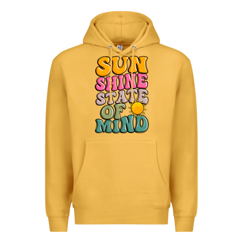Sun Shine State Of Mind Premium Hoodie by JahusDesignShop | Teevron