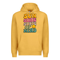 Mustard sun shine state of mind Premium Hoodie - JahusDesignShop