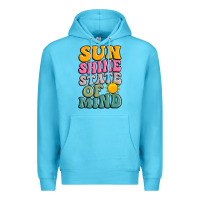 Ocean Blue sun shine state of mind Premium Hoodie - JahusDesignShop