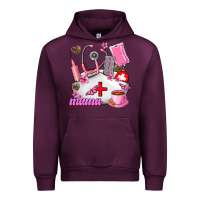 Mauve Wine Mama Urban Hoodie - AdoDesignShop
