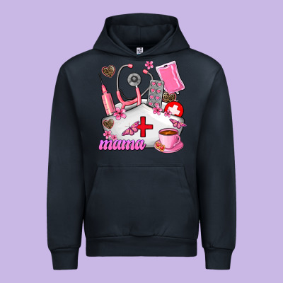 Mama Urban Hoodie Designed By Adodesignshop