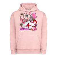 Pigment Salmon Mama Urban Hoodie - AdoDesignShop