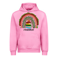 Christmas Teacherlife Rainbow Urban Hoodie | Teevron