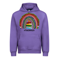 Tulip Christmas Teacherlife rainbow Urban Hoodie - JahusDesignShop