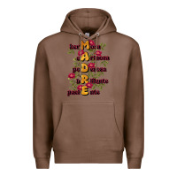 Chestnut ella es mamá Premium Hoodie - JahusDesignShop