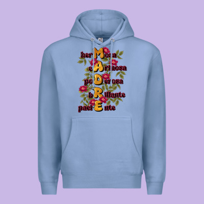Ella Es Mamá Premium Hoodie Designed By Jahusdesignshop