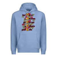 Colony Blue ella es mamá Premium Hoodie - JahusDesignShop