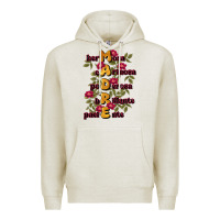 Oatmeal Heather ella es mamá Premium Hoodie - JahusDesignShop