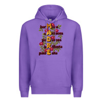 Purple ella es mamá Premium Hoodie - JahusDesignShop