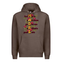 Coffee ella es mamá Premium Hoodie - JahusDesignShop