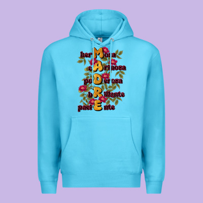 Ella Es Mamá Premium Hoodie Designed By Jahusdesignshop
