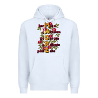 White ella es mamá Premium Hoodie - JahusDesignShop