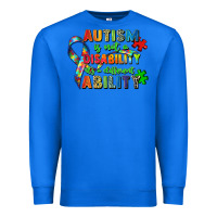 True Royal autism is not a disability its a different ability Premium Sweatshirt - Zillion Design Studio
