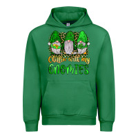 Emerald st patrick s chillin with my gnomies Urban Hoodie - JahusDesignShop
