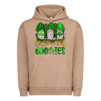 Pigment Burro st patrick s chillin with my gnomies Urban Hoodie - JahusDesignShop