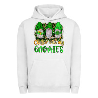 Pigment Lunar Rock st patrick s chillin with my gnomies Urban Hoodie - JahusDesignShop
