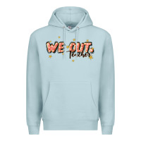 Blue Mist we out teacher Premium Hoodie - JahusDesignShop