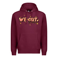 Burgundy we out teacher Premium Hoodie - JahusDesignShop